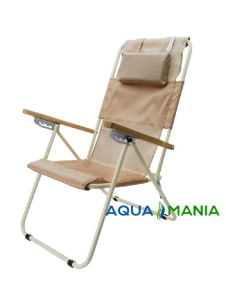 Кресло шезлонг AQUA MANIA золотое