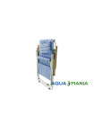 Крісло шезлонг AQUA MANIA блакитне