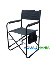 Кресло для рыбалки AQUA MANIA серое