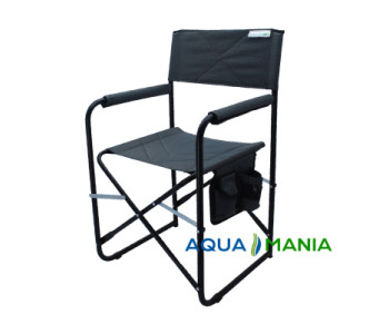 Кресло для рыбалки AQUA MANIA серое