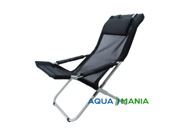 Шезлонг из ПВХ AQUA MANIA Black