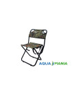  Стілець рибацький зі спинкою AQUA MANIA люкс