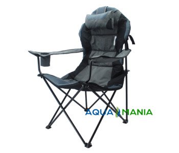 Кресло раскладное туристическое AQUA MANIA серое