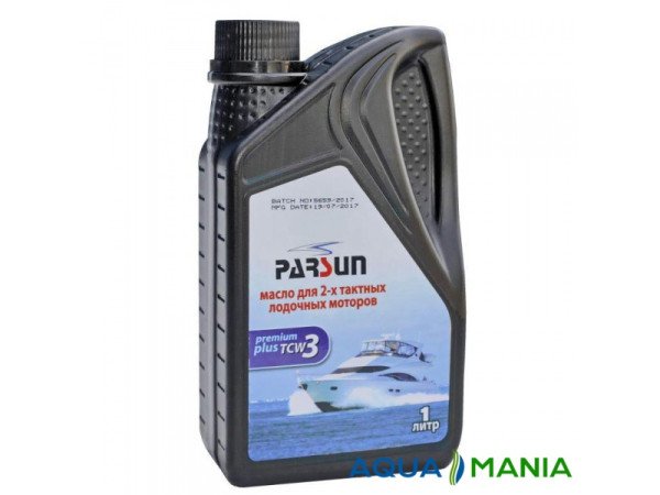 Масло Parsun для двотактних двигунів, TCW3 Premium Plus, 1 літр NEW Масло Parsun для двотактних двигунів, TCW3 Premium Plus, 1 літр NEW